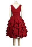 A Wave of Ruffles Dress