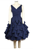 A Wave of Ruffles Dress