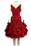 A Wave of Ruffles Dress