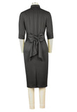 Debonair Pencil Dress
