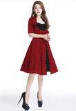 Polka Dot Rockabilly Dress