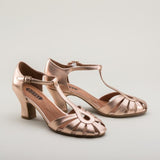 1930s Eve Art Deco Royal Vintage Sandals