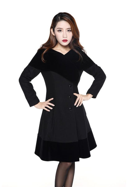 Velvet Wrap Jacket
