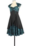 1950s Overskirt Dress