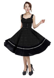 50s Retro Polka Dot Dress