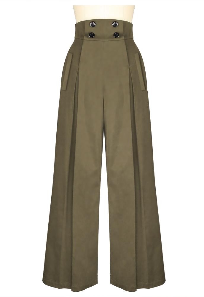 Vintage Wide Leg Pants