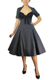 Retro Polka Dot Dress