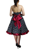 Sleeveless Polka Dot Dress