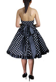 Sleeveless Polka Dot Dress