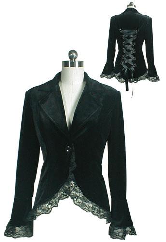 Velvet Corset Jacket