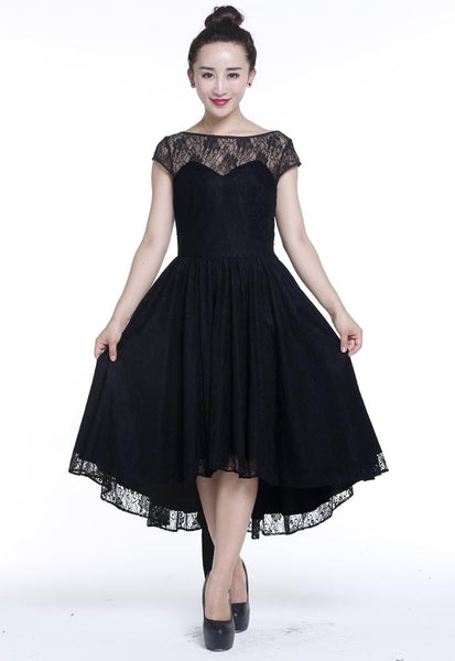 High Low Lace Dress