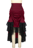 Lace Up Steampunk Skirt