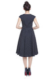 Polka Dot 50s With An Edge Dress