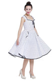 Polka Dot 50s With An Edge Dress