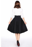 Retro Ruched 50s Skirt