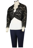 Scalloped Edge Lacy Shrug