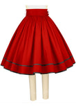 Side Ruffle Corner Pocket Skirt