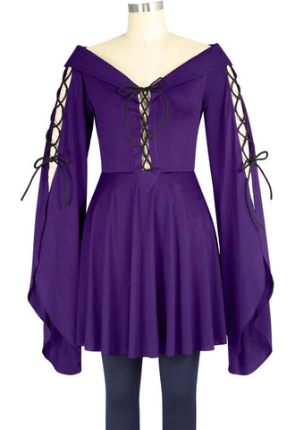 Steampunk Corset Jersey Top