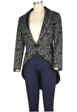 Tuxedo Print Jacket