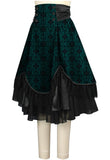 Victorian Flair Print Skirt